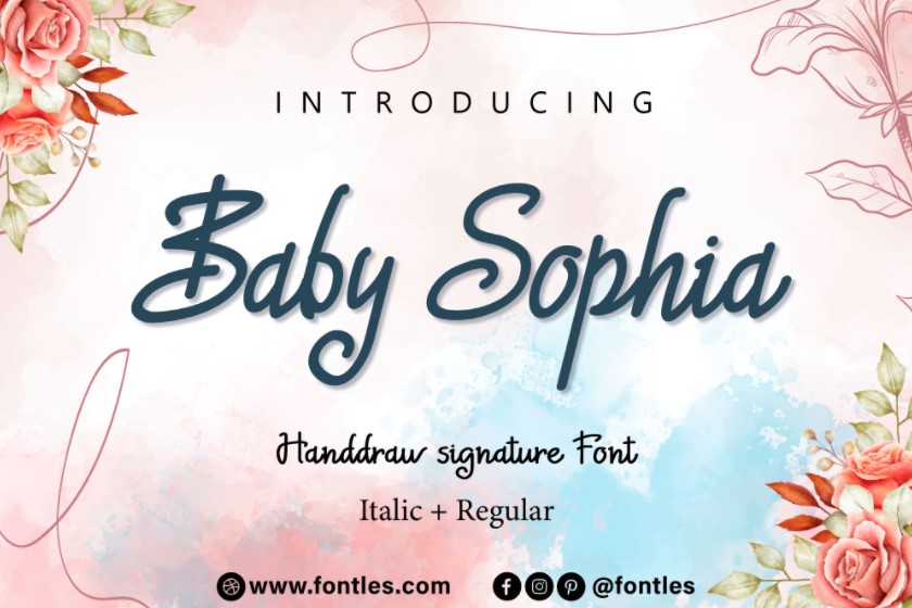 Baby Sophia Font