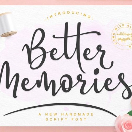 Better Memories Font