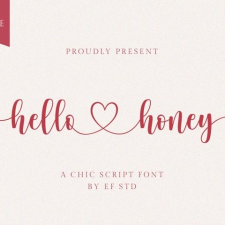 hello honey font