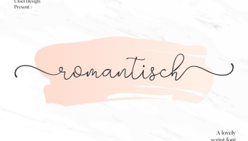 Romantisch Font