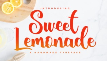 sweet lemonade font