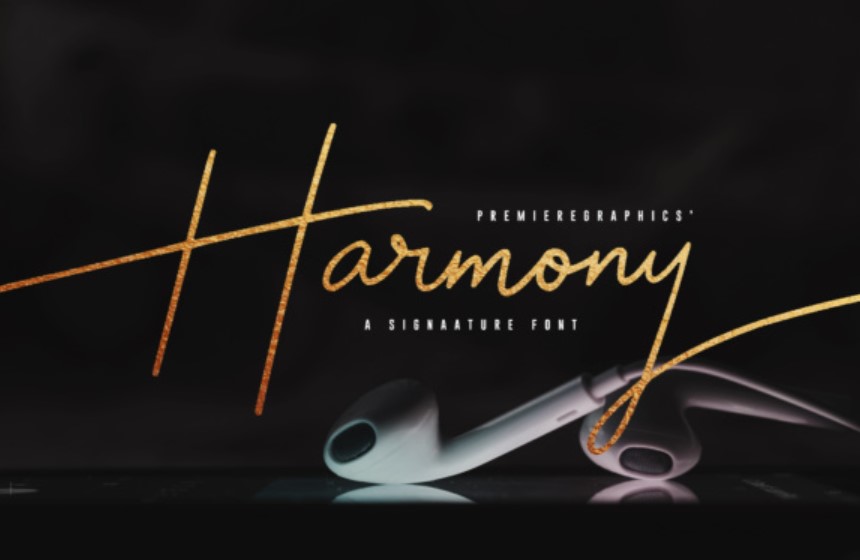 Harmony Script Font
