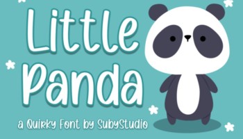 Little Panda Font