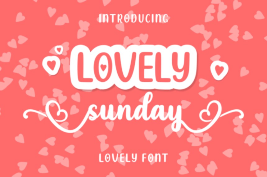 Lovely Sunday Font