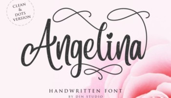 Angelina Script Font