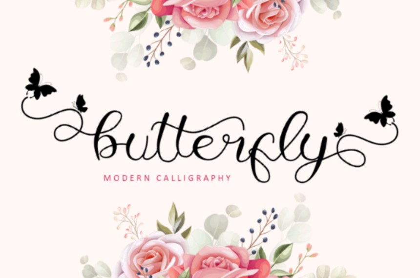 Butterfly Handwritten Font