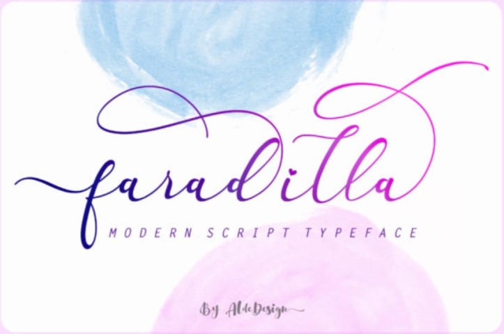 Faradilla Script Font