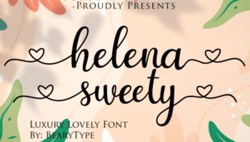 Helena Sweety Font