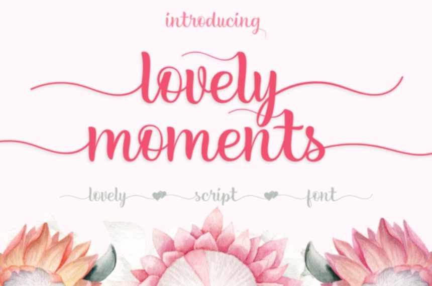 Lovely Moments Font