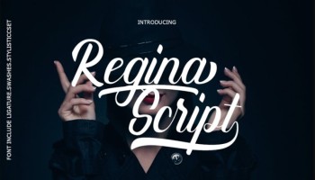 Regina Script Font