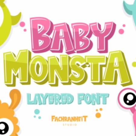 Baby Monsta Font