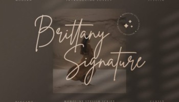 Brittany Signature Font