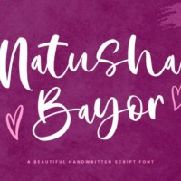 Natusha Bayor Font