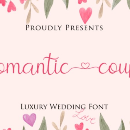 Romantic Couple Font