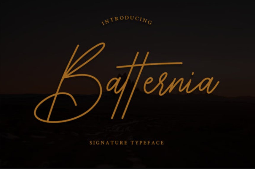 Batternia Font
